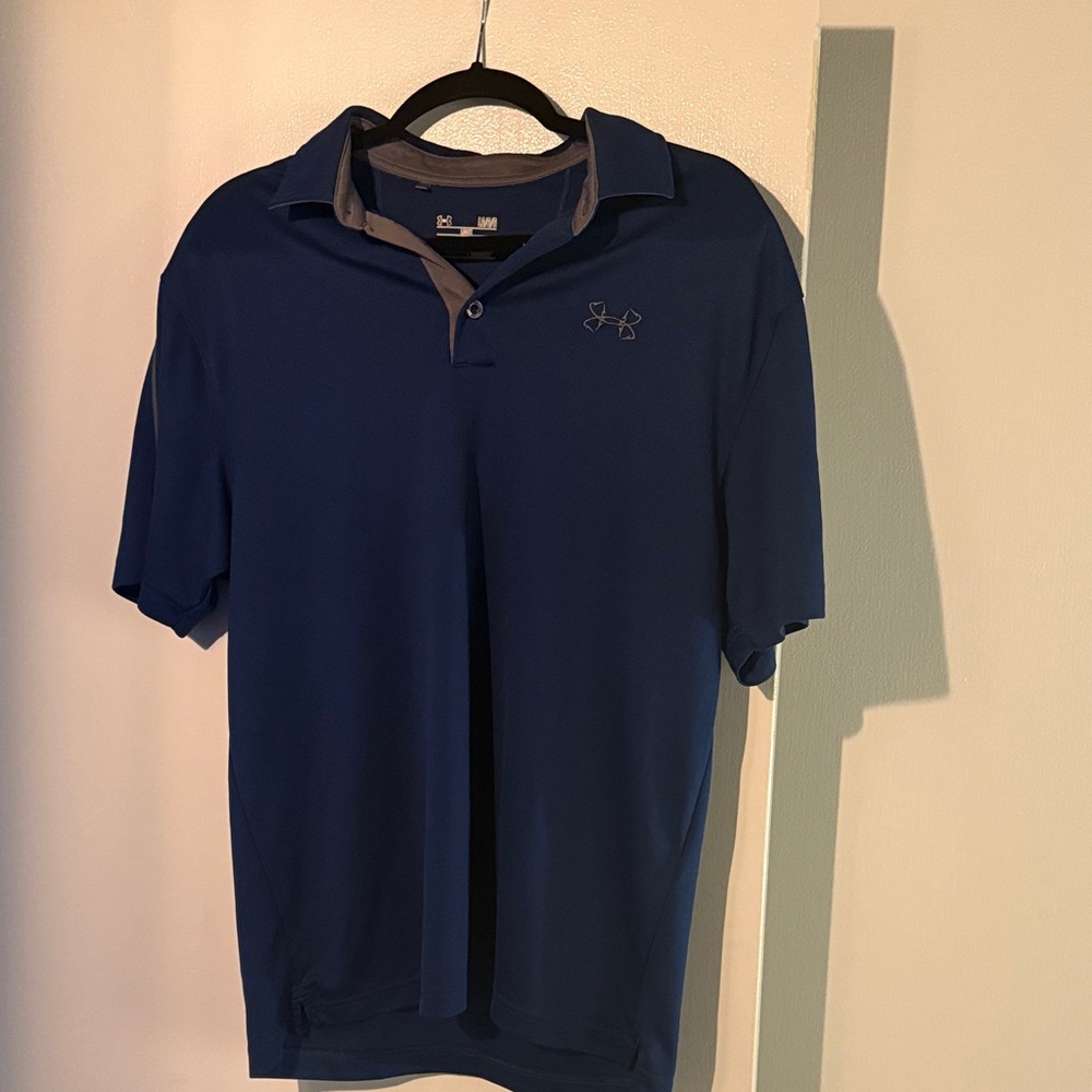 Under Armour Men's Navy Polo Shirt